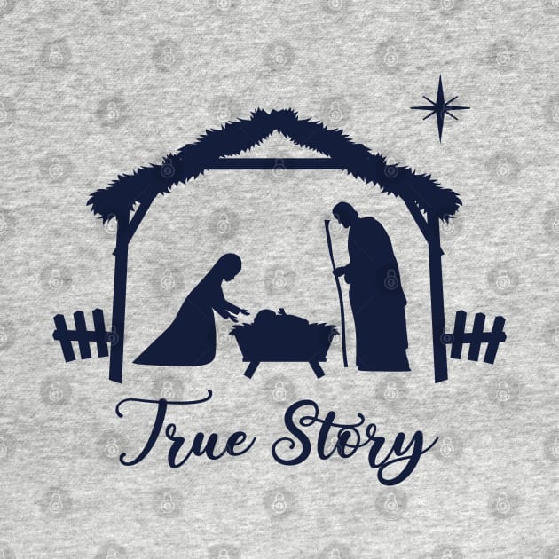 True story. Nativity scene. by Satic